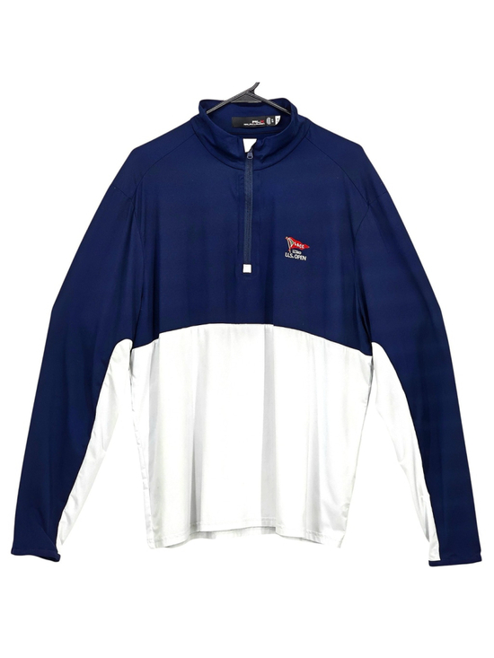RLX Ralph Lauren Other - RLX Ralph Lauren Quarter Zip XL Navy U.S Open Golf Performance Pullover